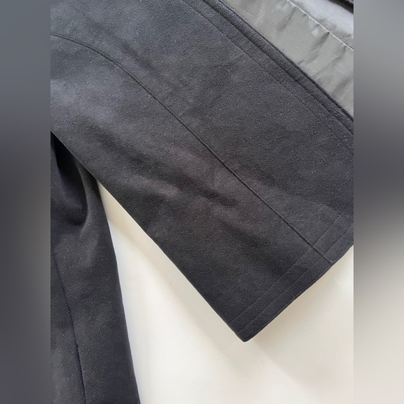 ✨Vintage✨ 70s Count Romi Ultrasuede Black Blazer Union Label Size 6 - Picture 9 of 14
